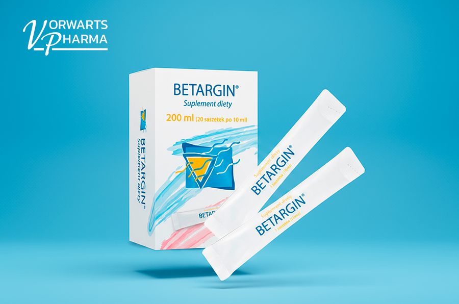 Suplement diety z argininą i betainą Betargin w saszetkach