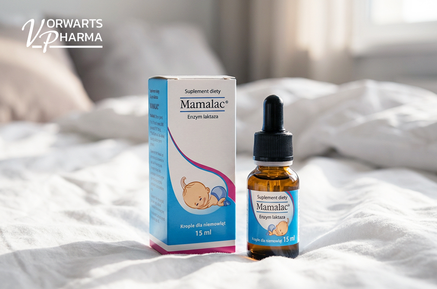 Mamalac — suplement diety, źródło laktazy