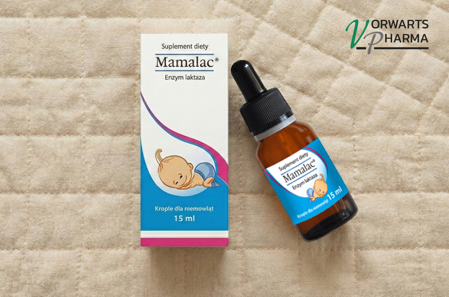 Kolka u niemowlęcia: dlaczego ważne jest rozkładanie mleka, a nie tylko walka z gazami 2 Mamalac — enzym laktazy do mleka matki i mieszanek