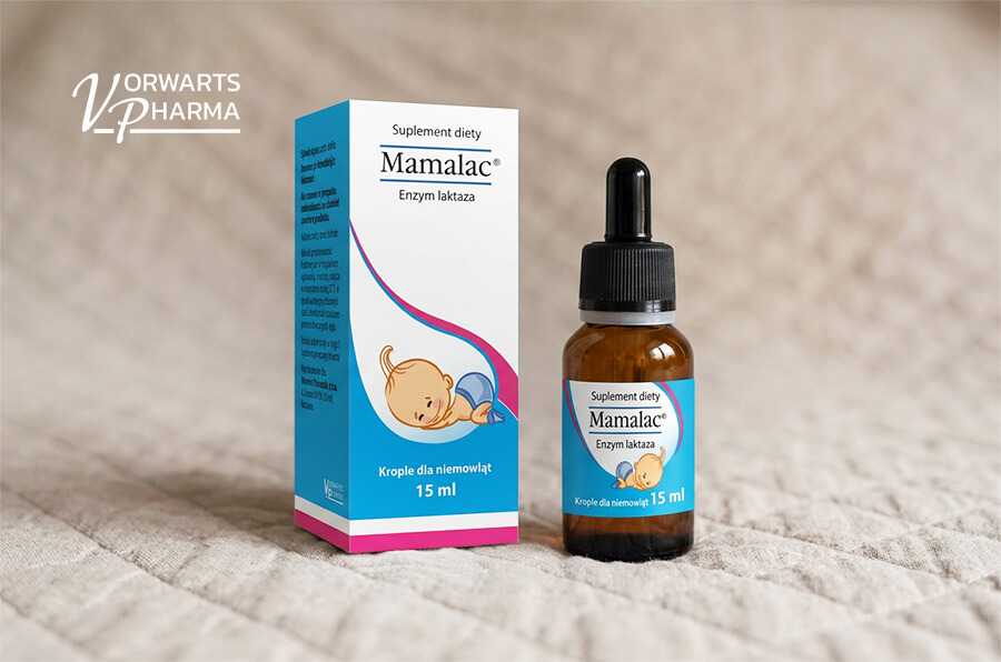 Krople Mamalac dla niemowląt