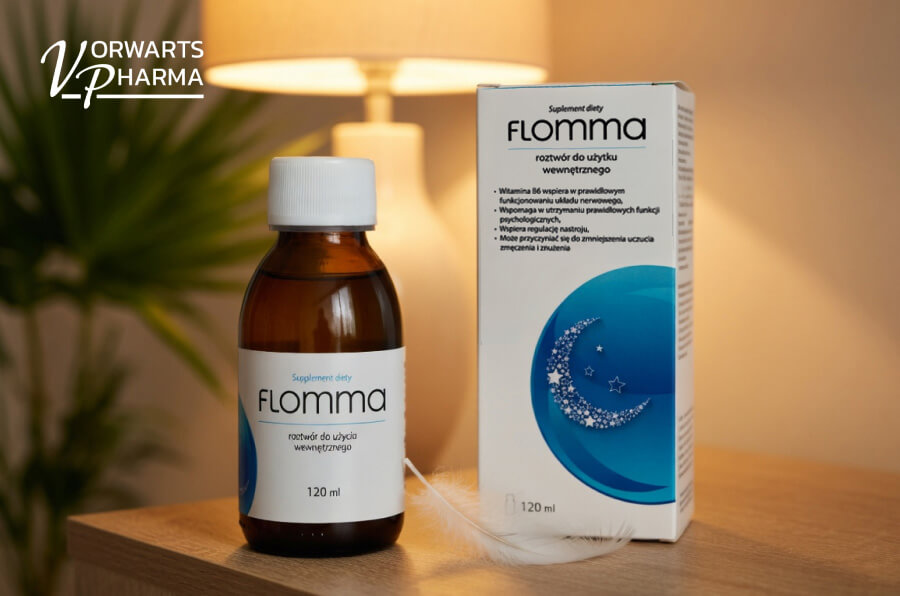 Flomma suplement diety z Lactium® wspierający wysoką jakość snu