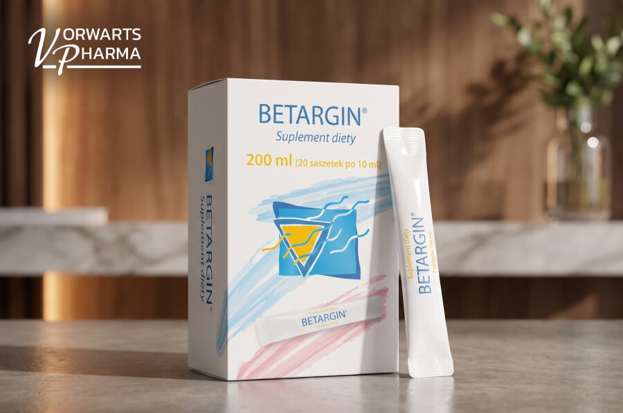 Betargin w saszetkach z argininą i betainą na podróż